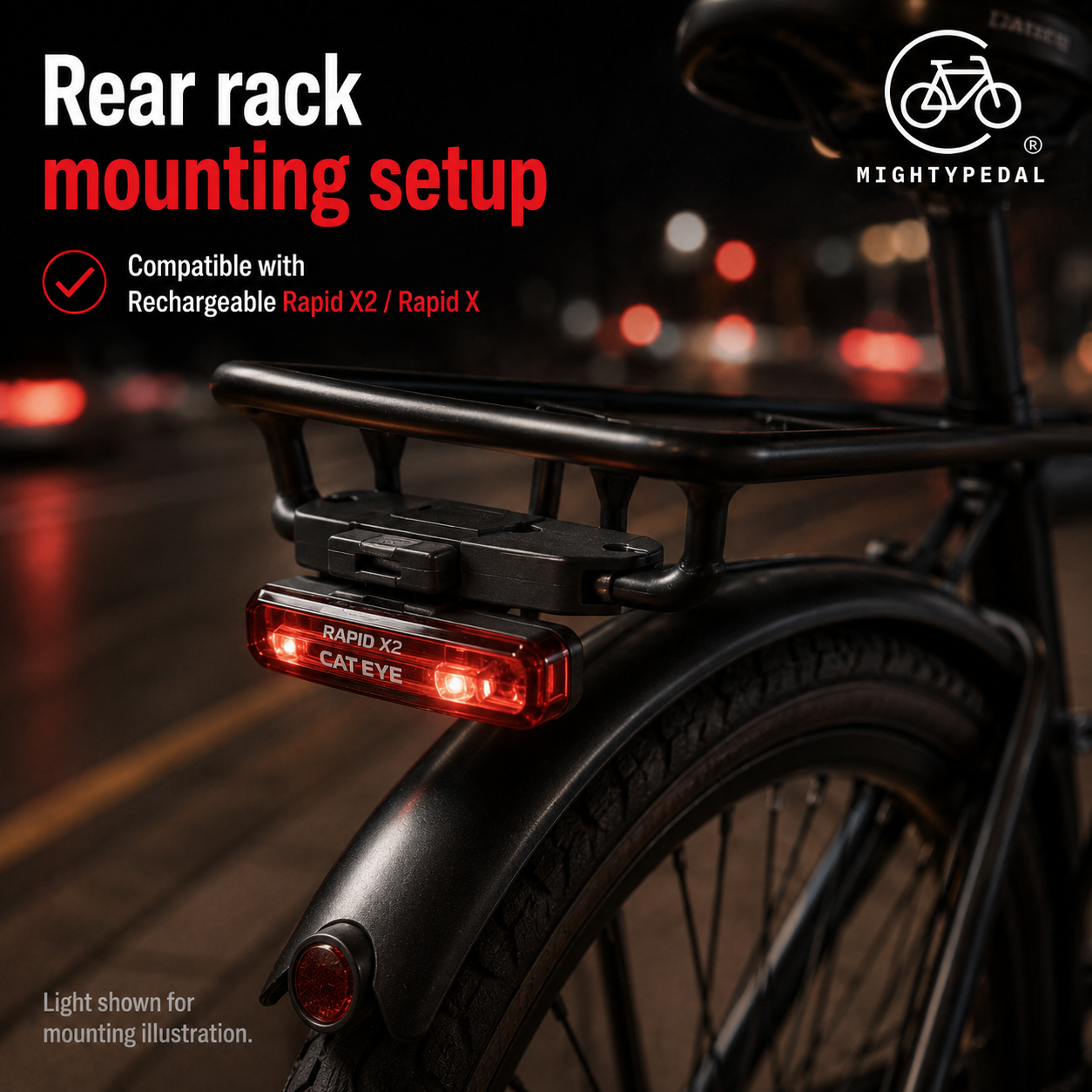 Cateye Rear Rack Bracket 5342250