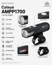 Cateye AMPP1700 Front Light