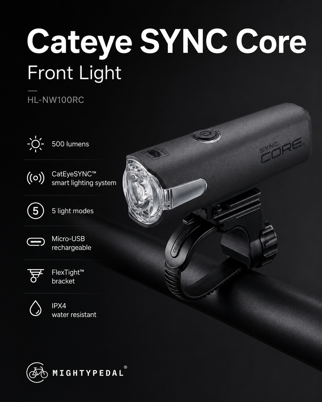 Cateye SYNC Core Front Light