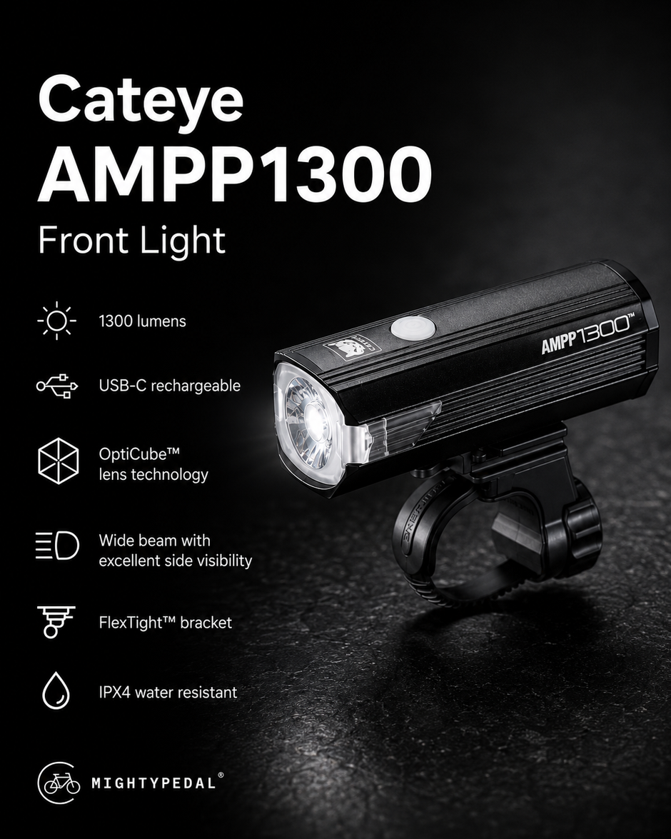 Cateye AMPP1300 Front Light