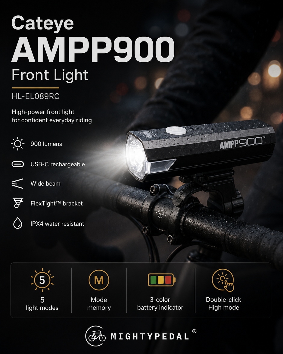 Cateye AMPP900 Front Light
