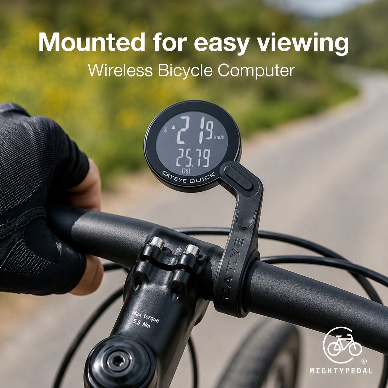 Cateye QUICK CC-RS100W Bicycle Computer