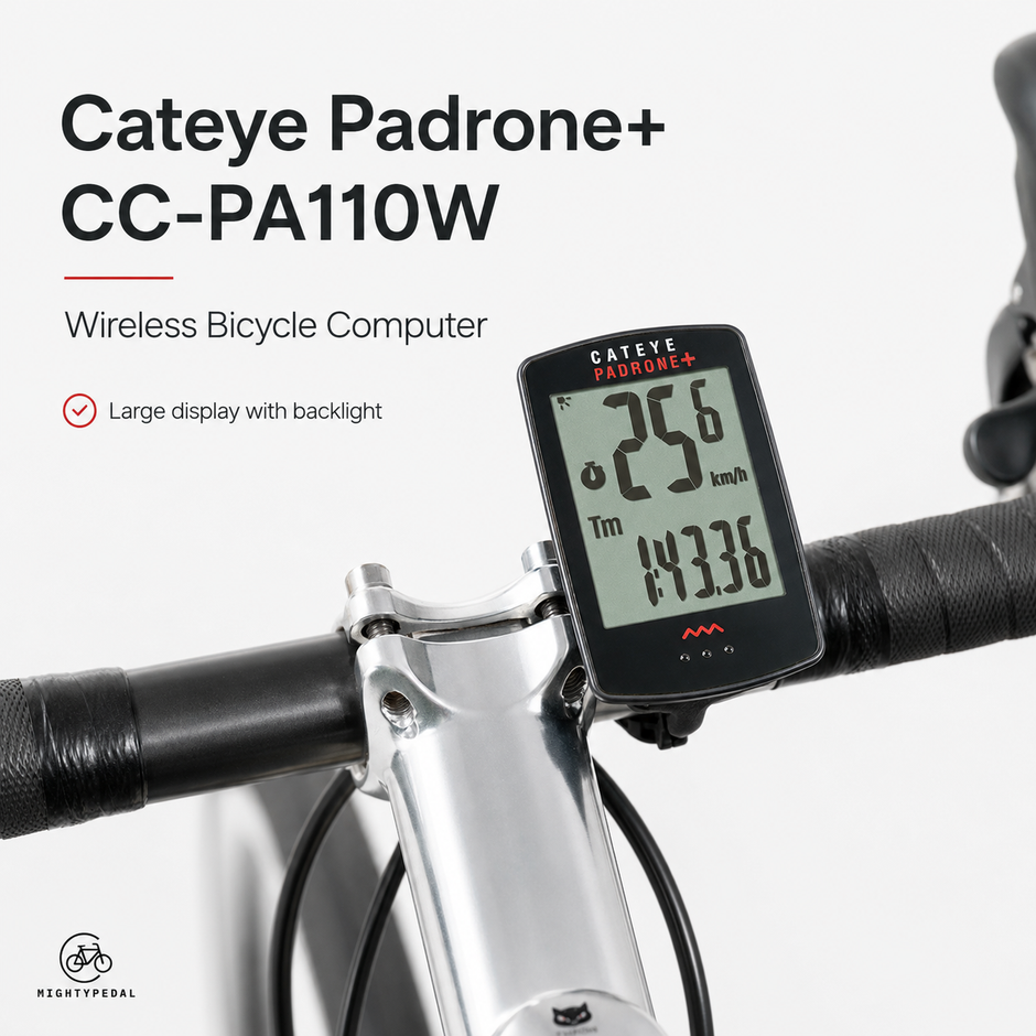 Cateye Padrone+ CC-PA110W Bicycle Computer