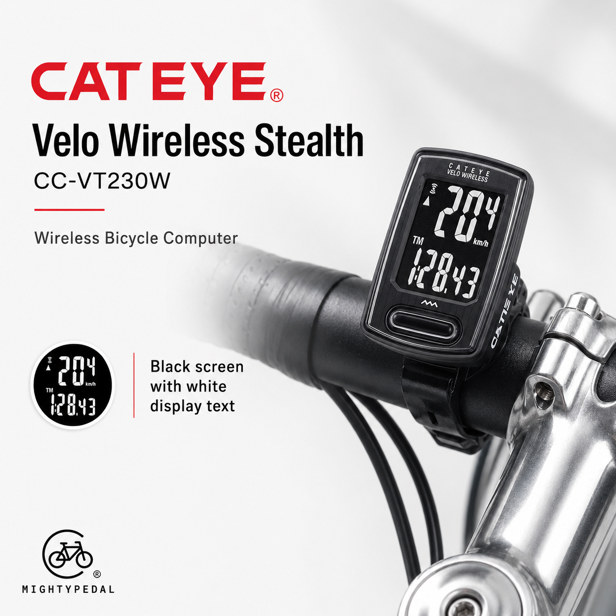 Cateye Velo Wireless Stealth CC-VT230W