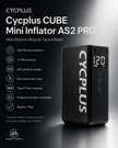 Cycplus CUBE Mini Inflator AS2 PRO Electric Bike Pump