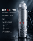 Elite ICEFLY 650 Insulated Cycling Bottle