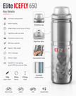 Elite ICEFLY 650 Insulated Cycling Bottle