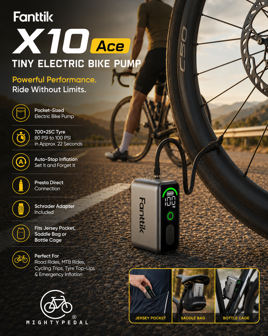 Fanttik X10 Ace Tiny Electric Bike Pump