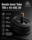 Kenda Inner Tube 700 x 45-50C AV