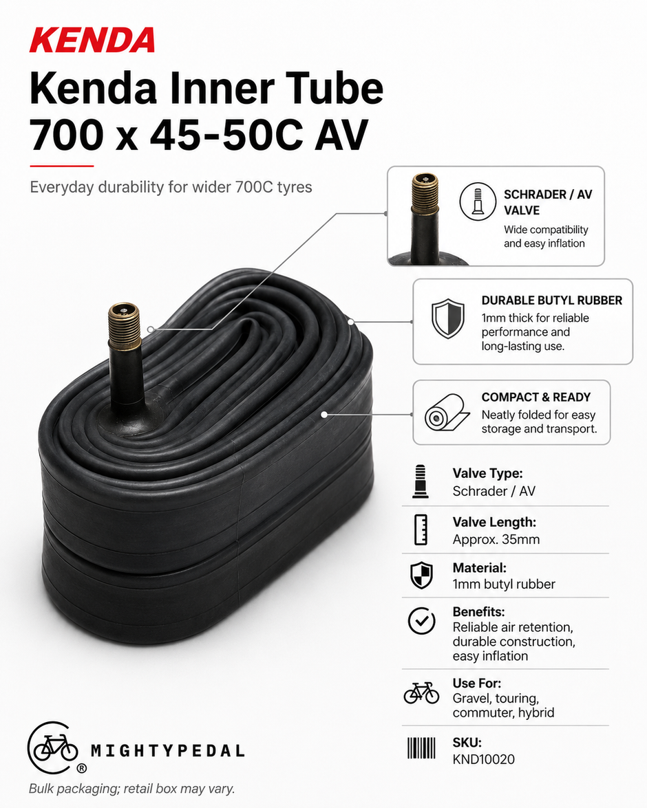 Kenda Inner Tube 700 x 45-50C AV