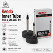 Kenda Inner Tube 650 x 20-28C FV