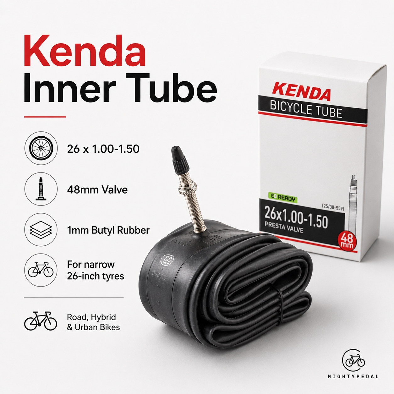 Kenda Inner Tube 26 x 1.00-1.50 48mm