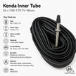 Kenda Inner Tube 26 x 1.50-1.75 FV 48mm