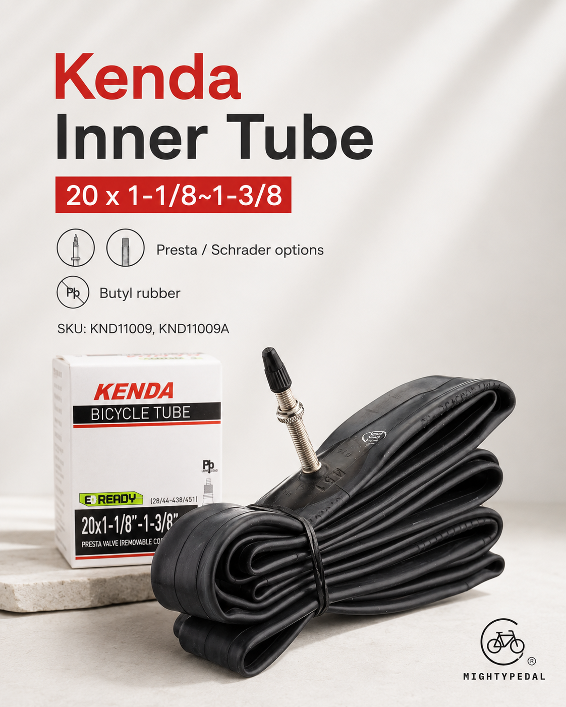 Kenda Inner Tube 20 x 1-1/8~1-3/8