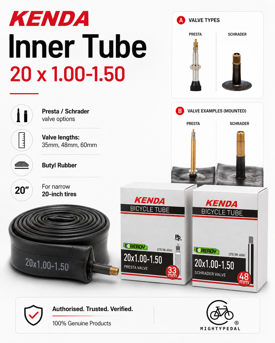 Kenda Inner Tube 20 x 1.00-1.50