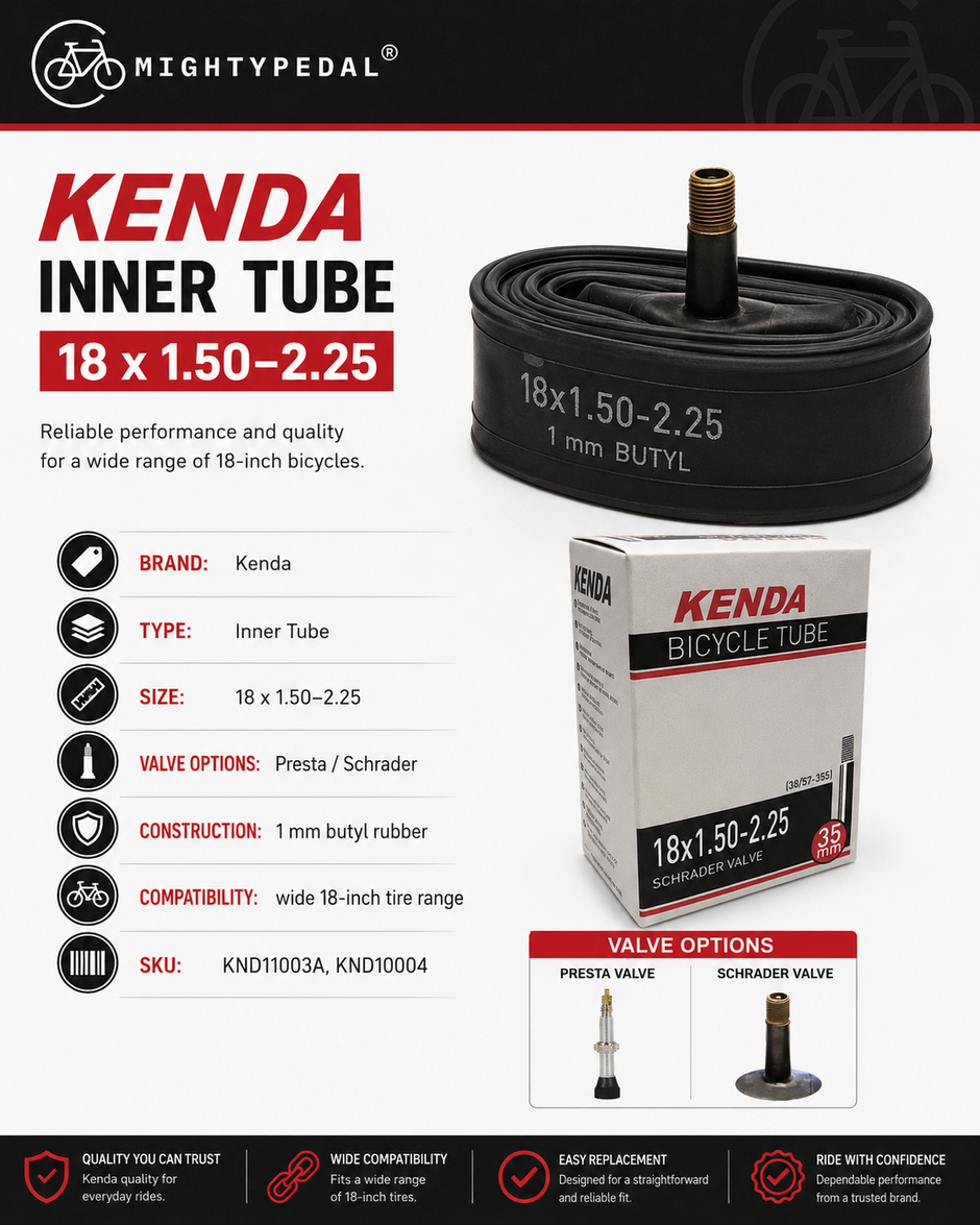 Kenda Inner Tube 18 x 1.50-2.25