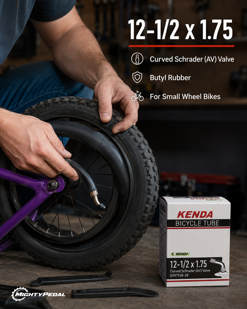 Kenda Inner Tube 12-1/2 x 1.75 AV (Curved) DIN7768-28