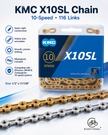 KMC X10SL Chain, 10spd, 116L