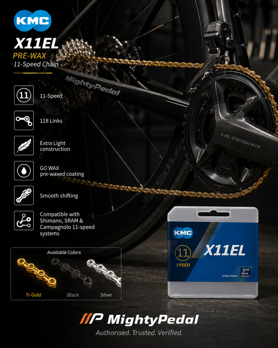 KMC X11EL Chain (Pre-Wax), 11spd, 118L