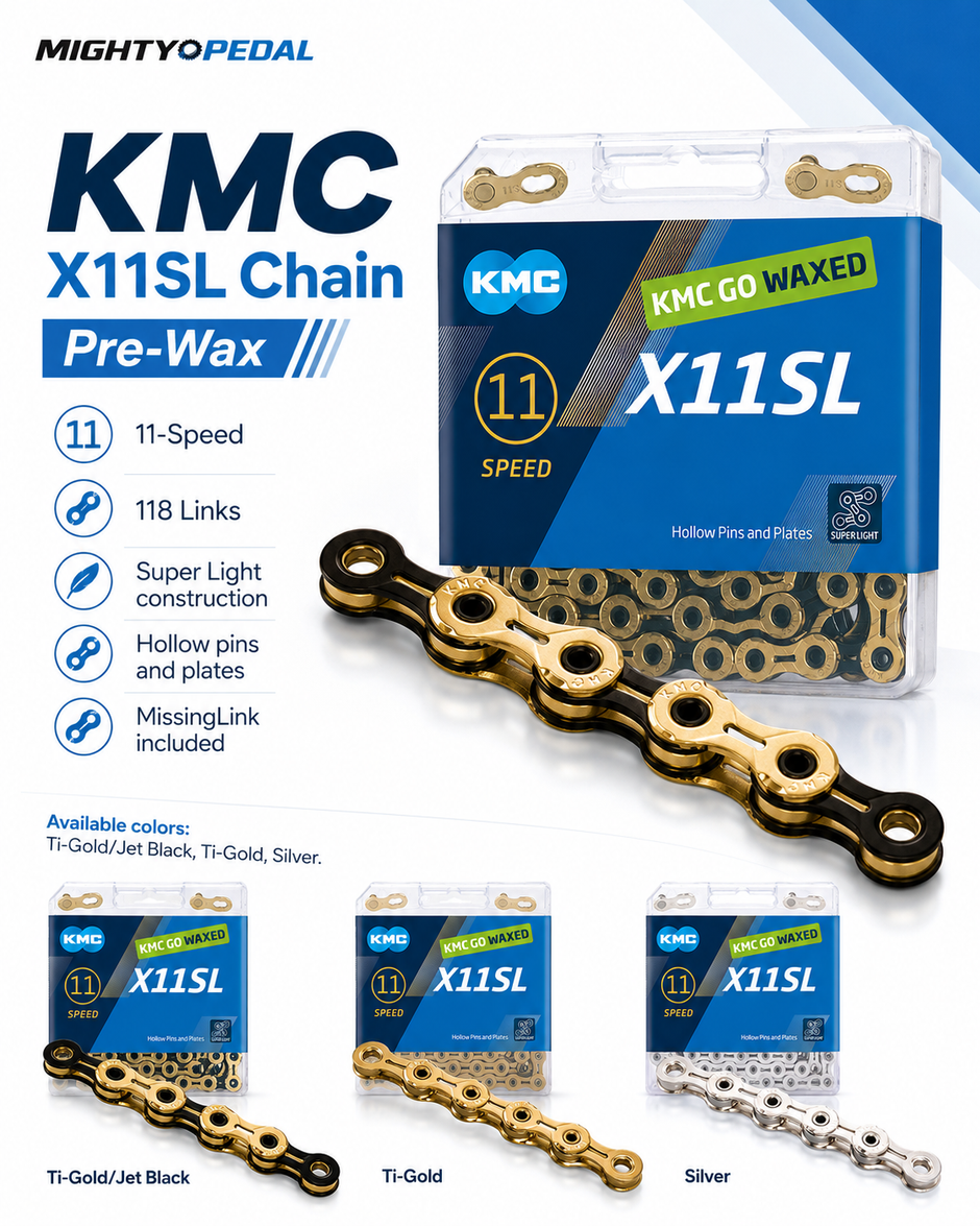 KMC X11SL Chain (Pre-Wax), 11spd, 118L