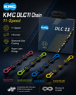 KMC DLC11 Chain, 11spd, 118L