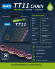 KMC TT11 Chain (Pre-Wax), 11spd, 118L