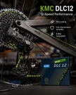 KMC DLC12 Chain, 12spd, 126L