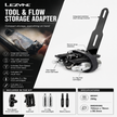 Lezyne Tool & Flow Storage Adapter (with 2pcs 16G CO2 Cartridges)
