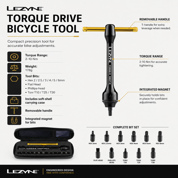 Lezyne Torque Drive Bicycle Tool