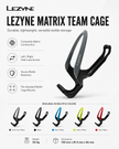 Lezyne Matrix Team Cage, Bicycle Bottle Cage