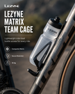 Lezyne Matrix Team Cage, Bicycle Bottle Cage