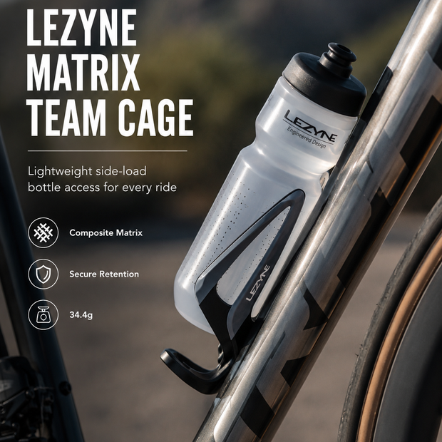 Lezyne Matrix Team Cage, Bicycle Bottle Cage