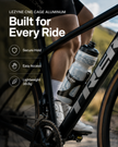 Lezyne CNC Cage Aluminum, Bicycle Bottle cages