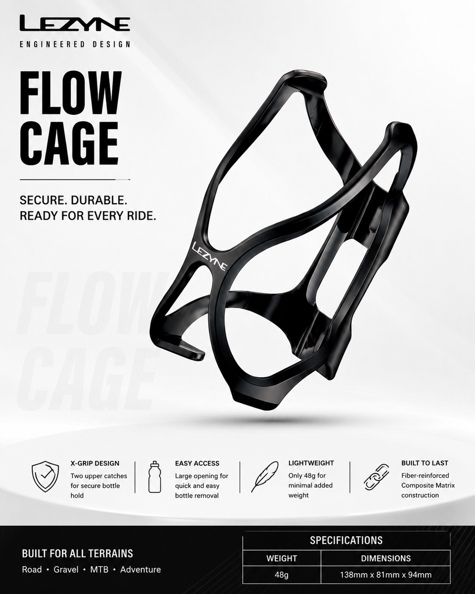 Lezyne Bicycle Flow Cage
