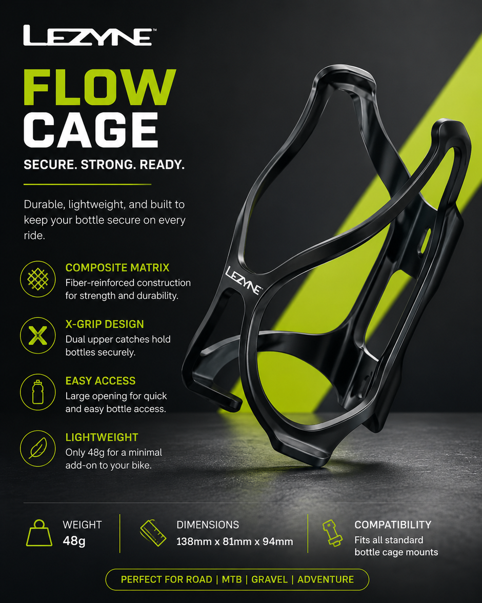 Lezyne Bicycle Flow Cage