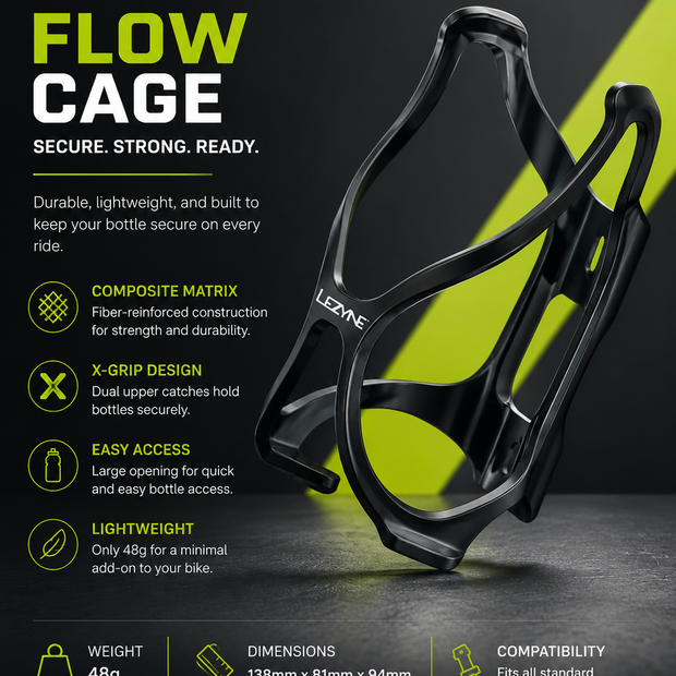 Lezyne Bicycle Flow Cage