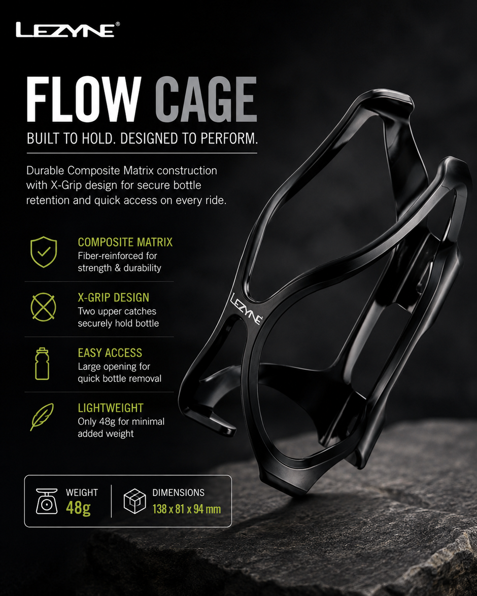 Lezyne Bicycle Flow Cage