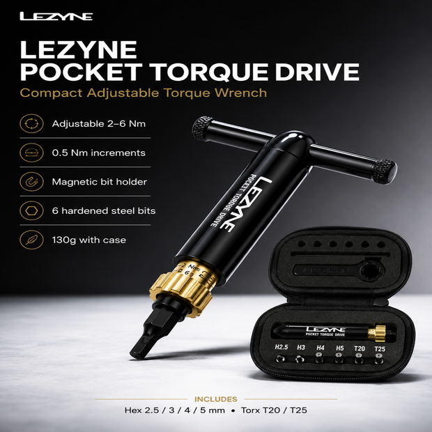 Lezyne Pocket Torque Drive Bicycle Tool
