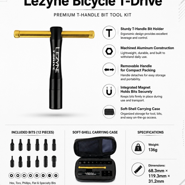 Lezyne Bicycle T-Drive