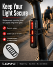 Lezyne Bicycle Mounting Strap for Strip Pro/Strip/Laser Drive