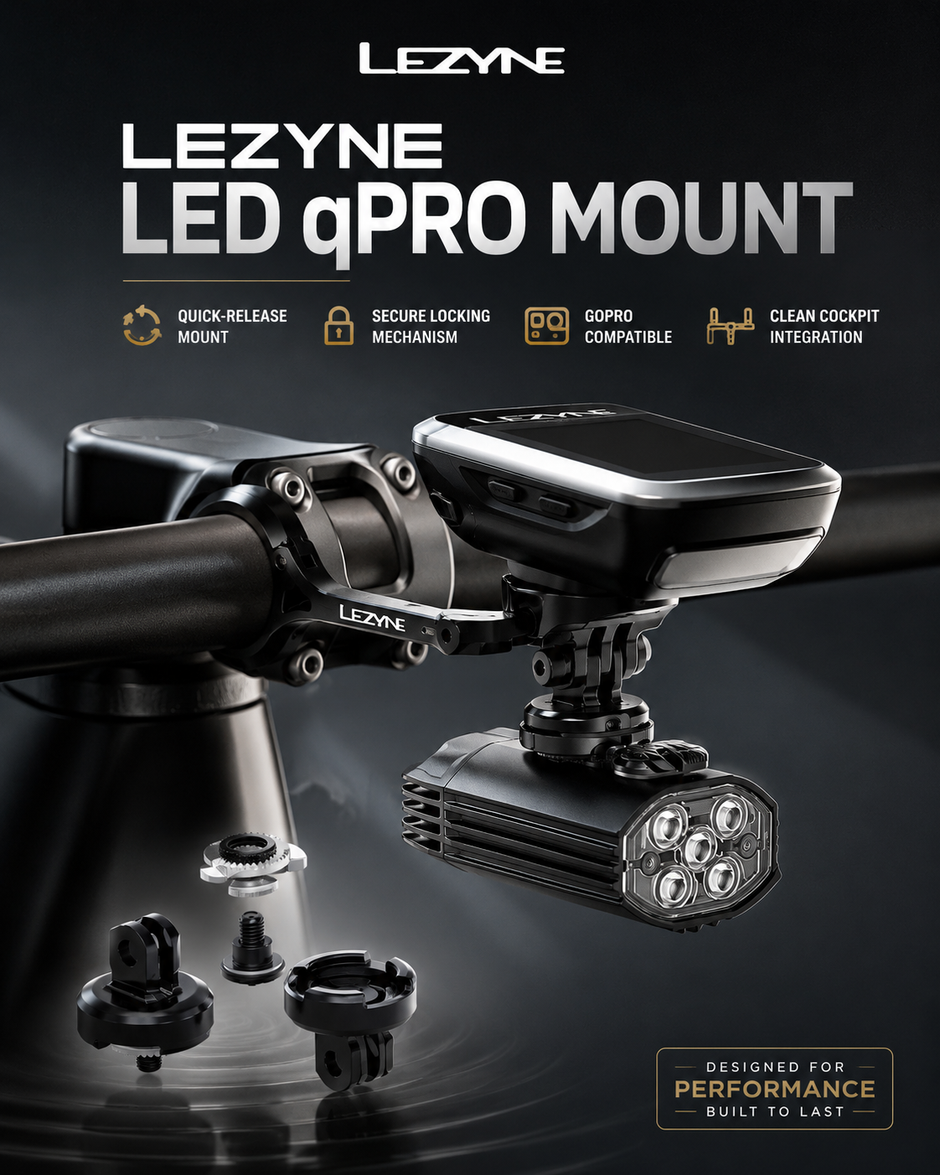 Lezyne Bicycle LED qPRO Mount