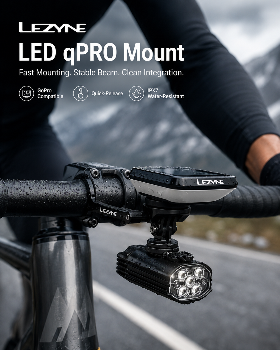 Lezyne Bicycle LED qPRO Mount
