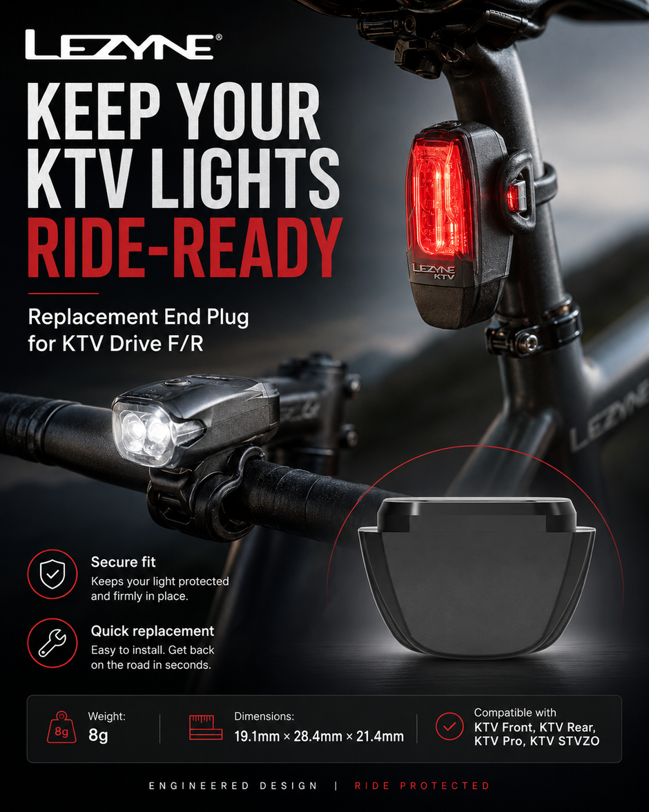 Lezyne Bicycle End Plug for KTV Drive F/R