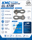 KMC 6/7/8sp Connector, CL-573R, 2pairs/Card