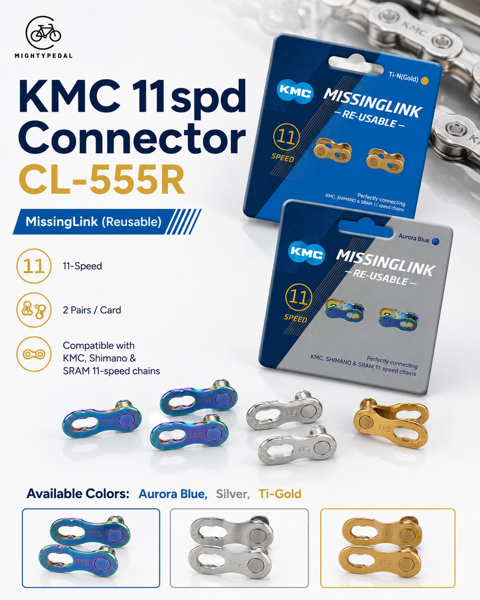 KMC 11spd Connector, CL-555R 2pair/Card