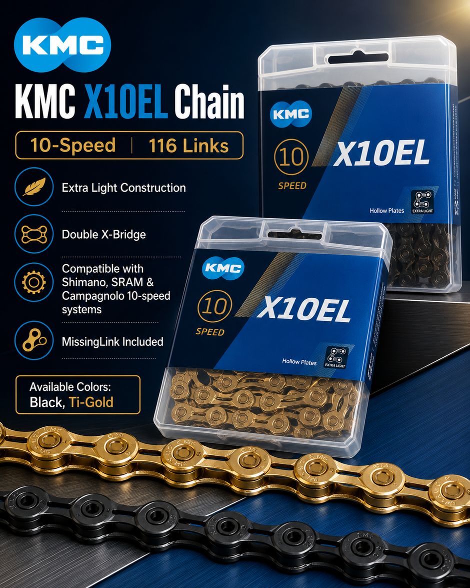 KMC X10EL Chain, 10spd, 116L