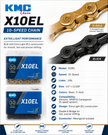 KMC X10EL Chain, 10spd, 116L