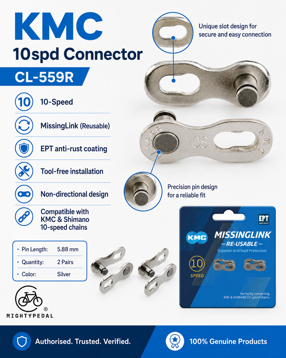 KMC 10spd Connector, CL-559R, 2-Pairs