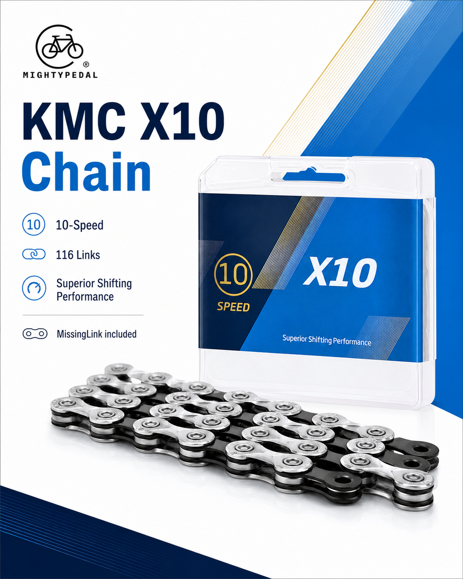 KMC X10 Chain, 10spd, 116L