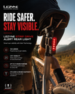 Lezyne Bicycle Strip Drive Alert Rear Light